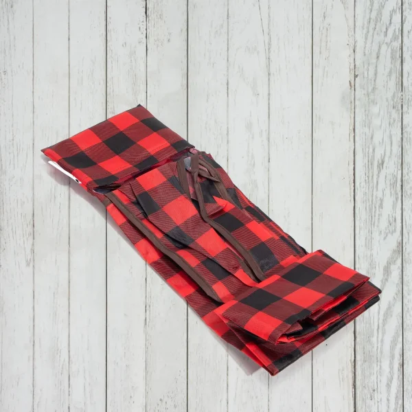 Red Check Reusable Bag - Image 2