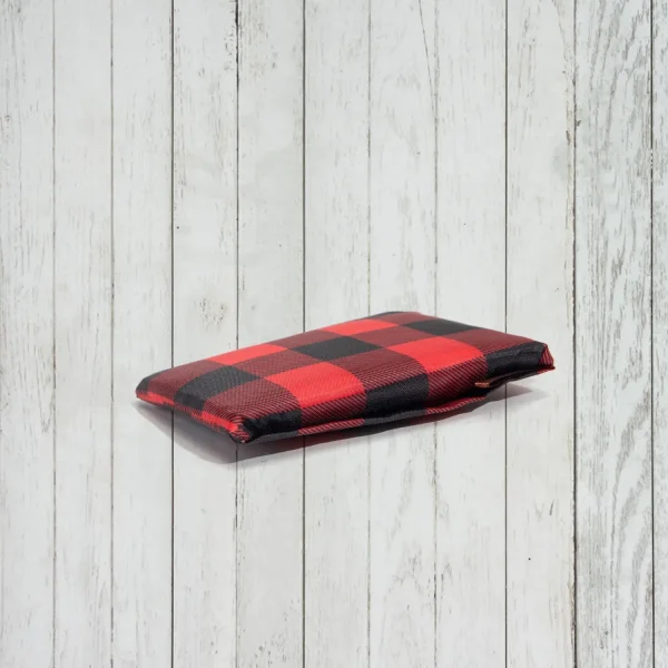 Red Check Reusable Bag - Image 3
