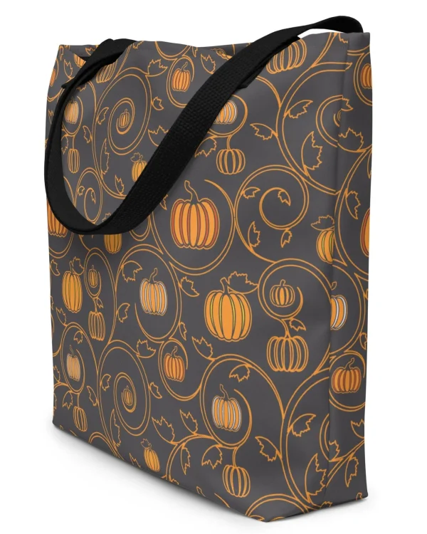 Pumpkin Patch Open Tote Bag - Image 2