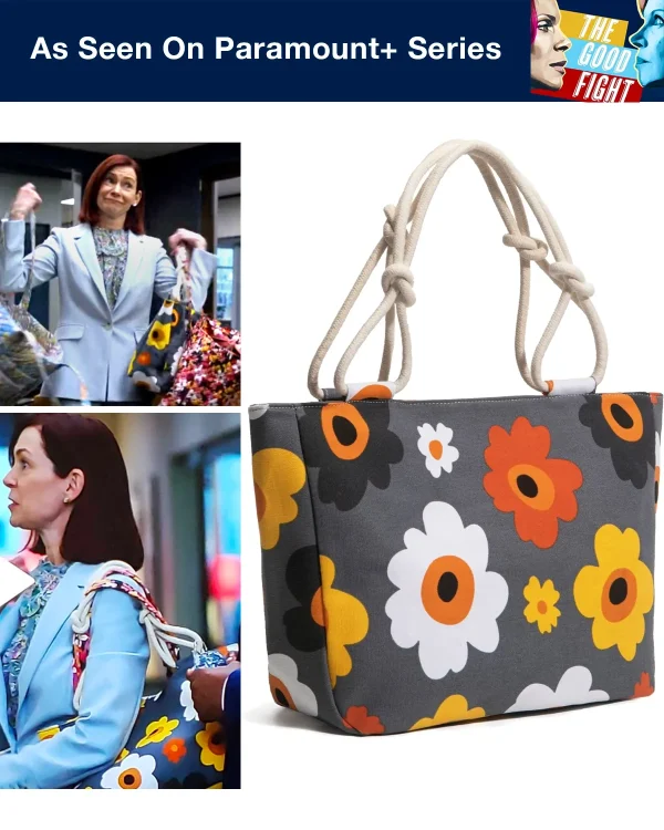 Fall Blooms Bag As Seen on *The Good Fight* - Image 2